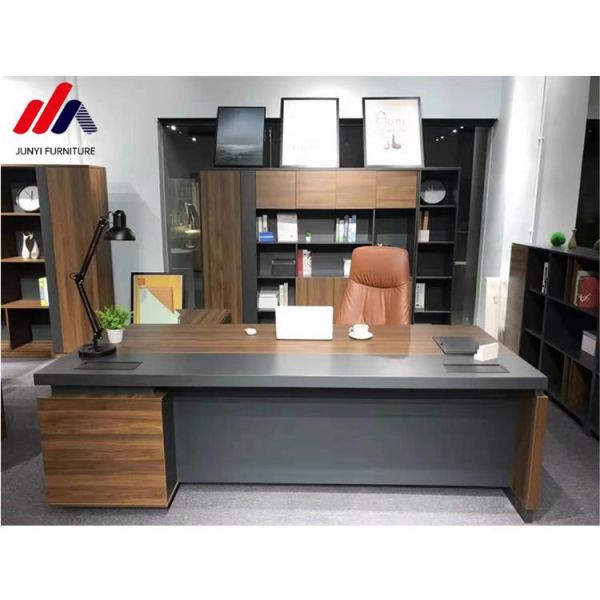 Y Mail Packing Level Melamine E1 Material Luxury Office Furniture for Boss Desks