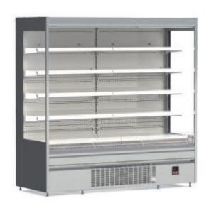 China Open Front Commercial case Open Display Refrigerator Air Cooled 608L 912L 1200L wholesale