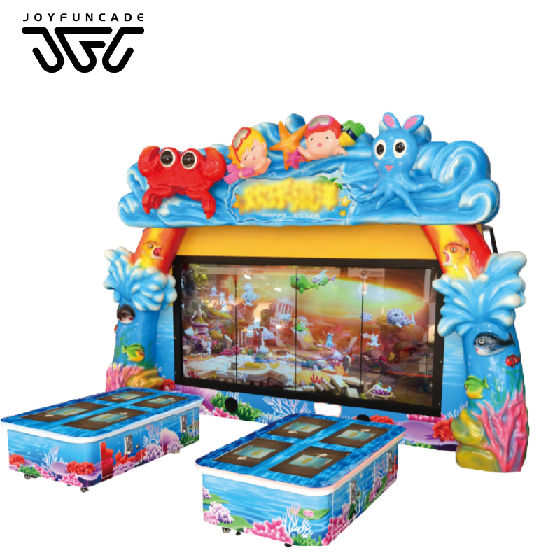 8-Player Ocean Theme Arcade Game Machine for Children