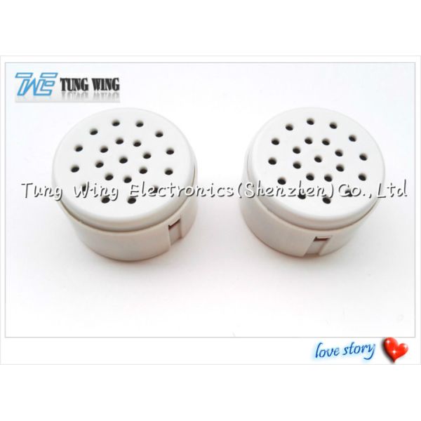 Round voice recording module - push butt , 20 second sound recorder module