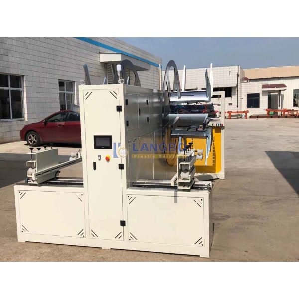 Customer Demand Voltage PE Automatic Water Pipe Winding Machine Coiler With 1600-3200mm Coiling Range