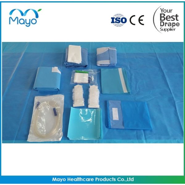 Surgical Procedure Kit CDIK 192001 Sterile Implant Drape Kits All In One