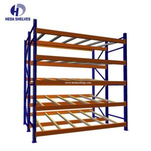 China Carton Flow Pallet Racking System Auto Slides Smoothly wholesale