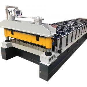 China ISO Automated Corrugated Roof Sheet Roll Forming Machine Corrugated Iron Making Machine wholesale