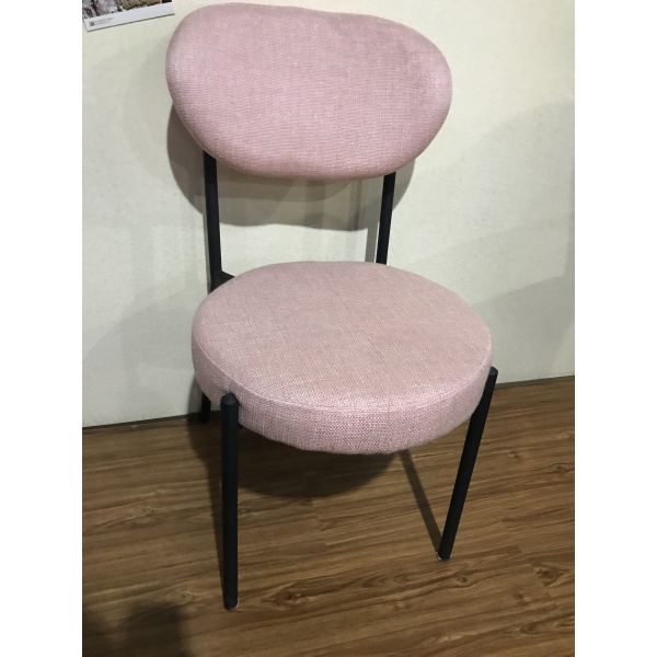 46cm 86cm Flannel Fabric Upholstered Dining Chairs