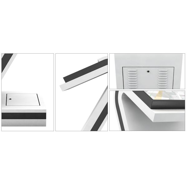 21.5inch windows I3 4th 4+120g ssd, infrared interactive touch screen kiosk