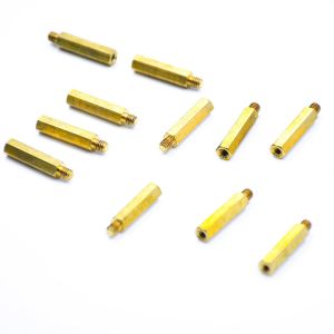 Thread Brass Screw Nut Customized Lathe Bolt For Automatic