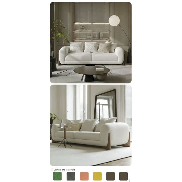 Sectional Italian Modern Living Room Furniture Set Incorporating Modern Sofa Design OEM Accepted OEM