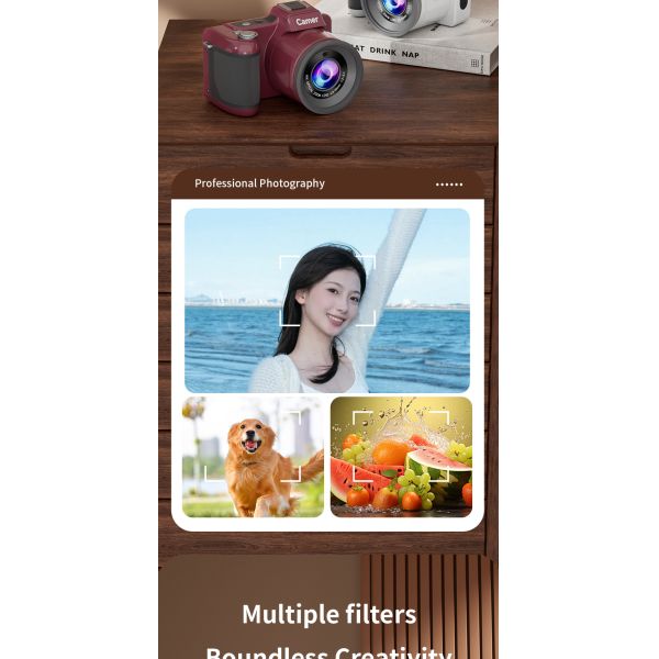 AF Autofocus Real 5k Ultra Hd Digital Zoom Video Camera 16X Digital Zoom