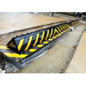 Vehicle Control Automatic Rising Electro Hydraulic Road Blocker 70T Axis Loading