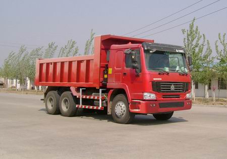 Dump Camion Steel Heavy Commercial Trucks , Heavy Load Truck With Warranty