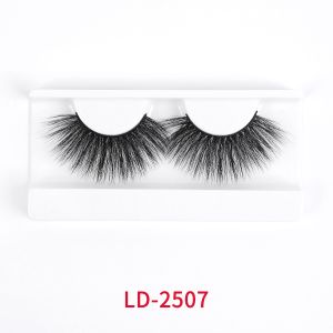 China Handmade Fluffy Volume Lashes , 5D Luxury Mink Lashes wholesale