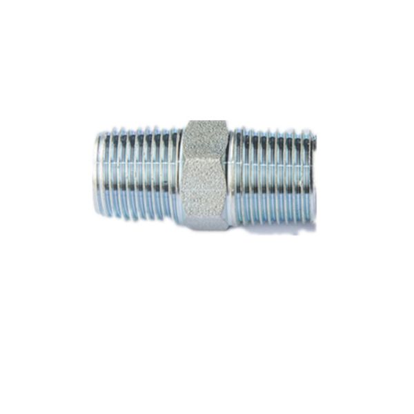 Npt SCH20 Threaded Pipe Fitting Full Male Connection Nipple Carbon Steel