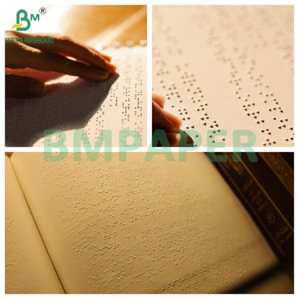120gsm Braille Printing Kraft Paper 8.5 X 11 For Slate Or Braillewriter