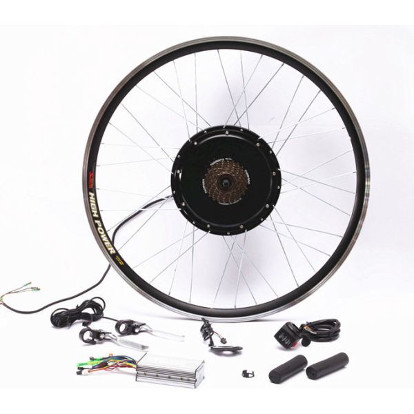 Optional Electric Bicycle Front Hub Conversion Kit 55-65km / Hour Full Speed