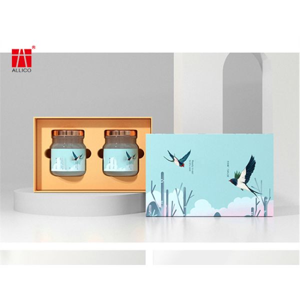 Laminated Board Foldable Sliding Drawer Gift Boxes Customized Logo