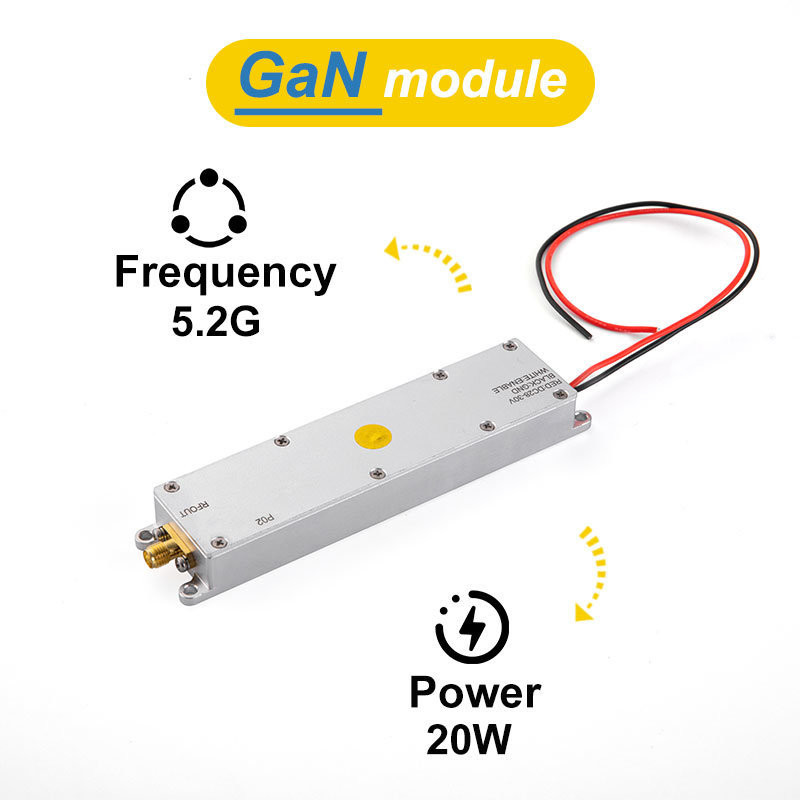 China 5150-5350MHz 20W GaN Module for Counter Fpv Anti Drone PA Power Amplifier Module wholesale