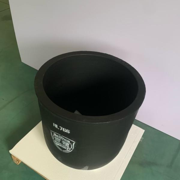 Laboratory Silicon Carbide Conventional Type Crucible Resistant To High Temperature