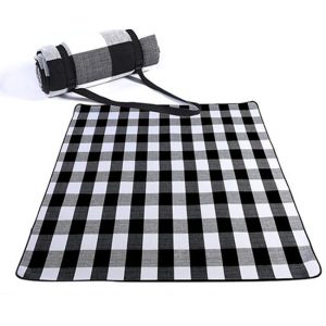 China Hiking Travelling Acrylic Woven PEVA Backing Picnic Mat on sale