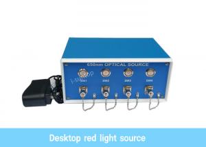 China Desktop Four Channels Red Light Source Machine Fiber Patch Cord Making Machine on sale
