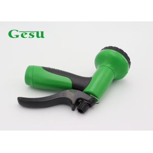 China 3/4&quot; No Clogging Hose Spray Nozzle With 8 Function and Logo Printed wholesale