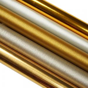 China Metallic Gold Waterproof PVC Wallpaper Sticker wholesale