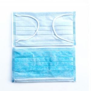 Elastic Earloop Disposable Medical Face Mask Soft Biodegradable Materials