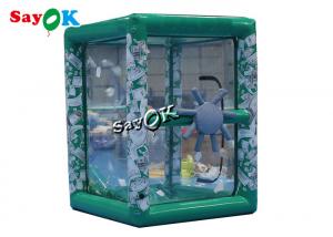 China Advertising Inflatable Cash Cube Money Machine With Logo Printing on sale
