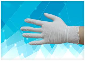 China White Color Disposable Sterile Gloves Multi Size Anti Puncture Reduce Hand Fatigue wholesale