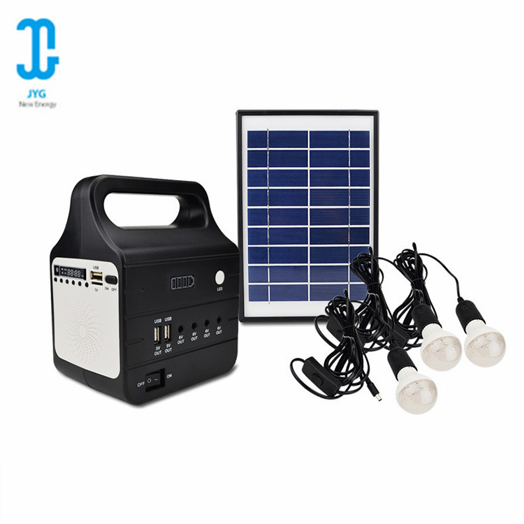 China Multi - Function Solar Panel Light Kit Solar Home Lighting Kit Lithium Battery wholesale