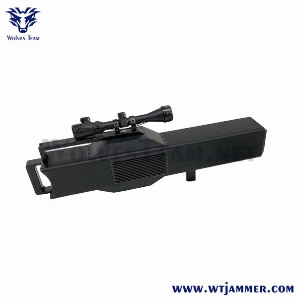 Handheld Portable WiFi 2.4G 5.8g GPS Signal Anti-Drone Jammer up to 1000 Meters