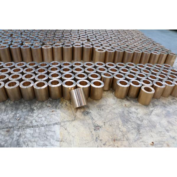 CNC Turning Of Self Lubricating Bronze Bushings High Wear Resistant For Machine