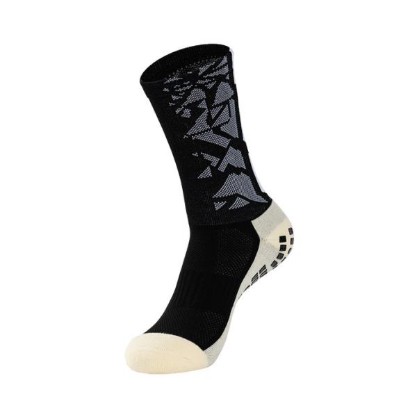 Spring Season Custom Anti-Slip Printing Cotton Work Socks with Standard Thickness