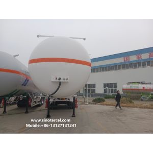 China 30CBM -60CBM Semi Tanker Trailer Pentane Semi Trailer 3 Axles wholesale