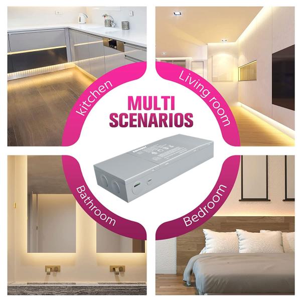 24V 60W Class2 Non Dimmable Driver DC LED Driver With OCP Protection ETL CE Certified