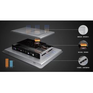 OEM 10 Point Touch Tablet TFT IP65 15 Inch Panel PC Windows10 Linux X86 IPC FCC