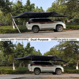 4x4 Batwing Foldable Waterproof Retractable Awning Free Standing