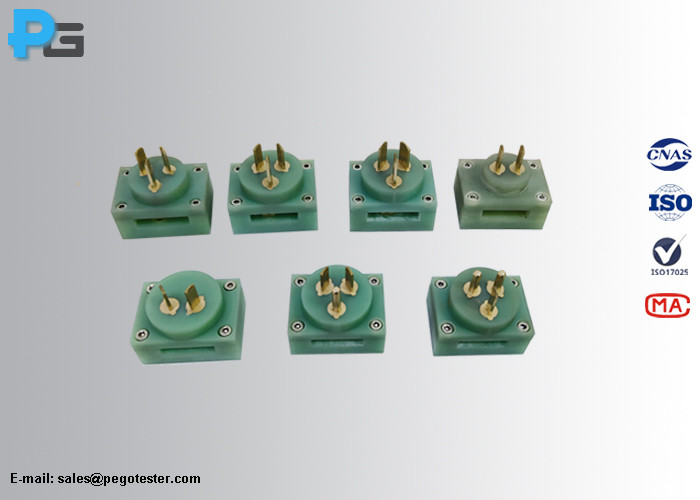 China Test Plug with Brass Pins for Temperature Rising Test of AS/NZS Socket-Outlets wholesale