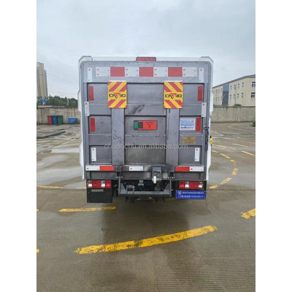 Electric Garbage Collection Truck for Urban Waste Management and Custom's Requirement in Urban Environments