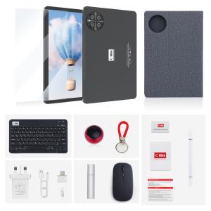China C Idea 10.1 Inch Tablet PC Android 15 Tablet With Keyboard And Mouse CM8800plus Gray wholesale