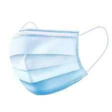 Comfortable Disposable Nose Mask , Disposable Blue Mask High Efficient
