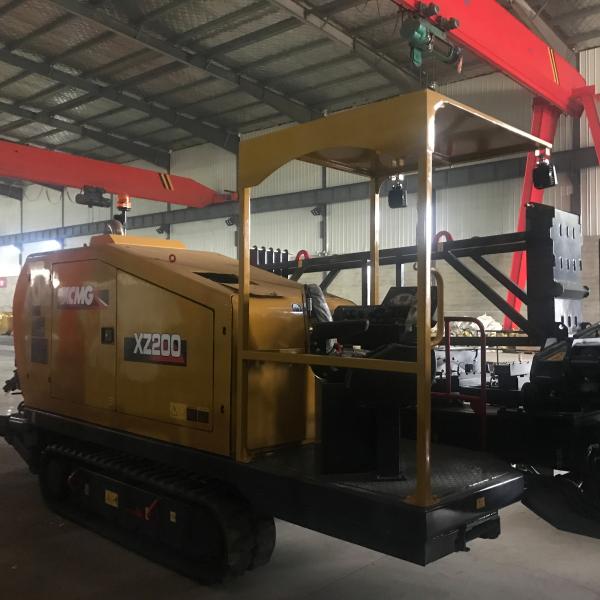 XCMG 200KN Horizontal Directional Pile Drilling Machine XZ200 8.5 Ton Yellow