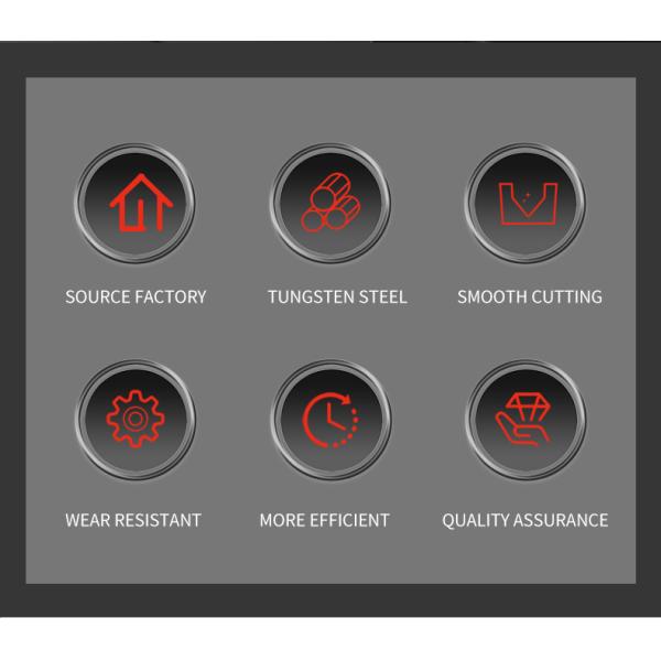 Cnc Two Flute groove Endmill 2F Straight Router Bit for Woodworking MDF Cutting Carbide Double 2 Flute Straight Slot End Mill
