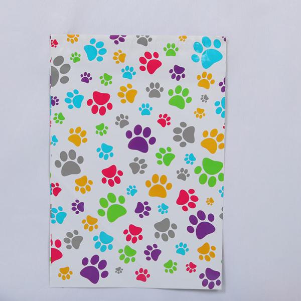 Custom Size Printed Plastic Poly Mailer Bags Tailored Fit Max Width 70cm Possible