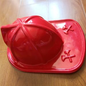 FIRE HAT - CUSTOM MALTESE CROSS SHIELD