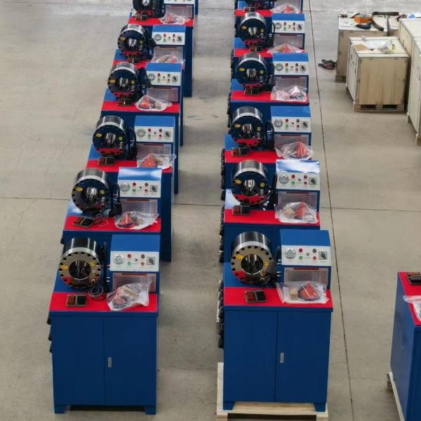 31.5MPa Hydraulic Hose Crimping Machine Customized Size 1 Year Warranty