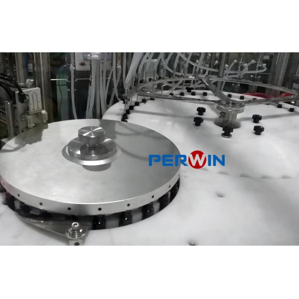 High Speed Small Vial Filling Line / Glass Bottle Filling Plugging And Sealing Machine
