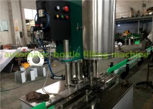 China Customized Filling Nozzles Split Automatic Beverage Can Filling Machine With Washing , Filling And Capping wholesale