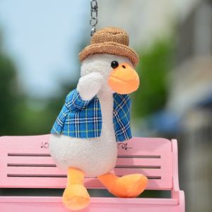 China PP Cotton Stuffed Duckling Keychain Plush Toys wholesale