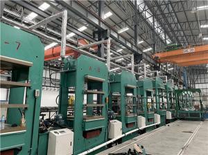 China Frame Type Rubber Vulcanizing Press Machine PLC Plate Vulcanizing Press wholesale